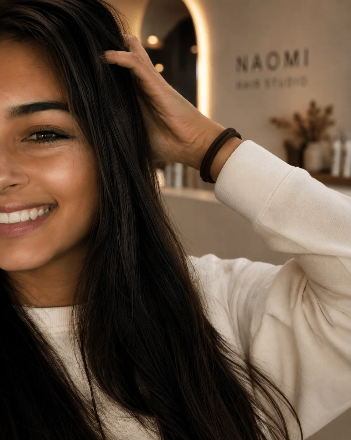 Naomi, Hair Stylist and Founder of Naomi Hair Studio