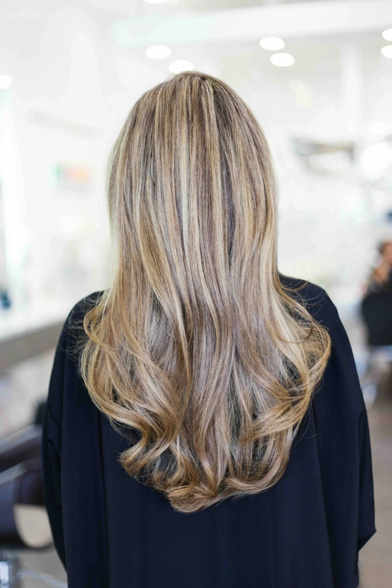 Modern layered haircut